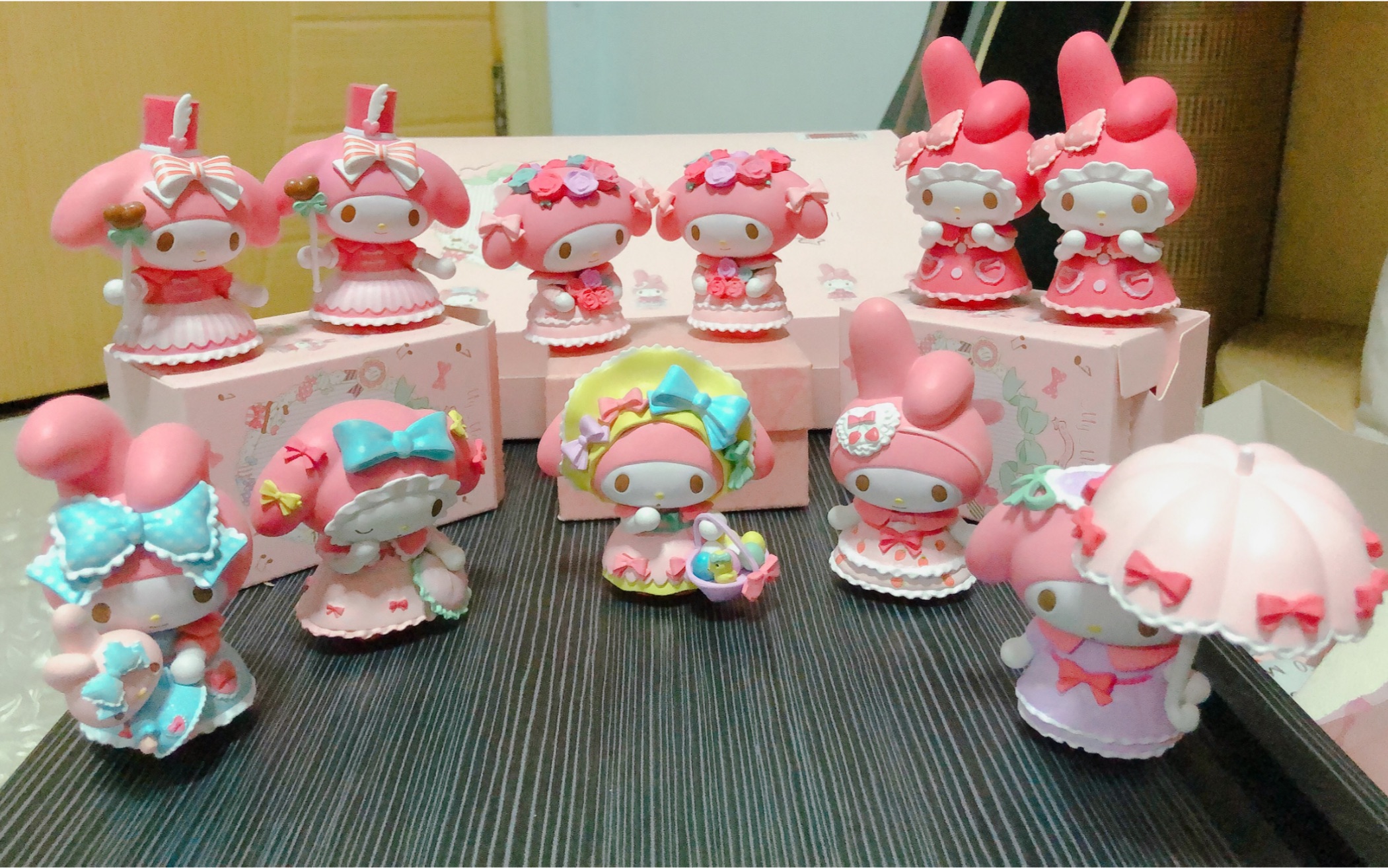 兔子先生の日常名创优品的melody盲盒开箱