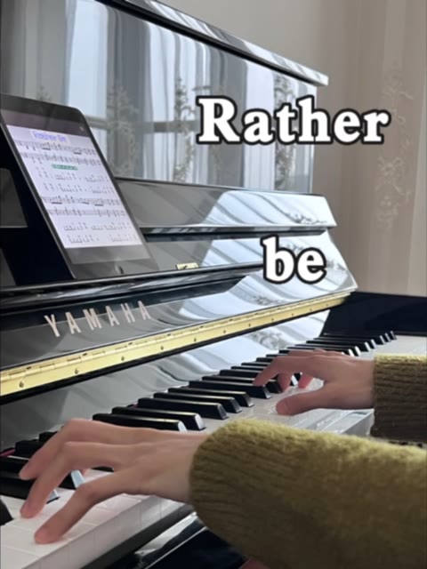 "闭上眼听 总有一片天地属于你"《rather be》