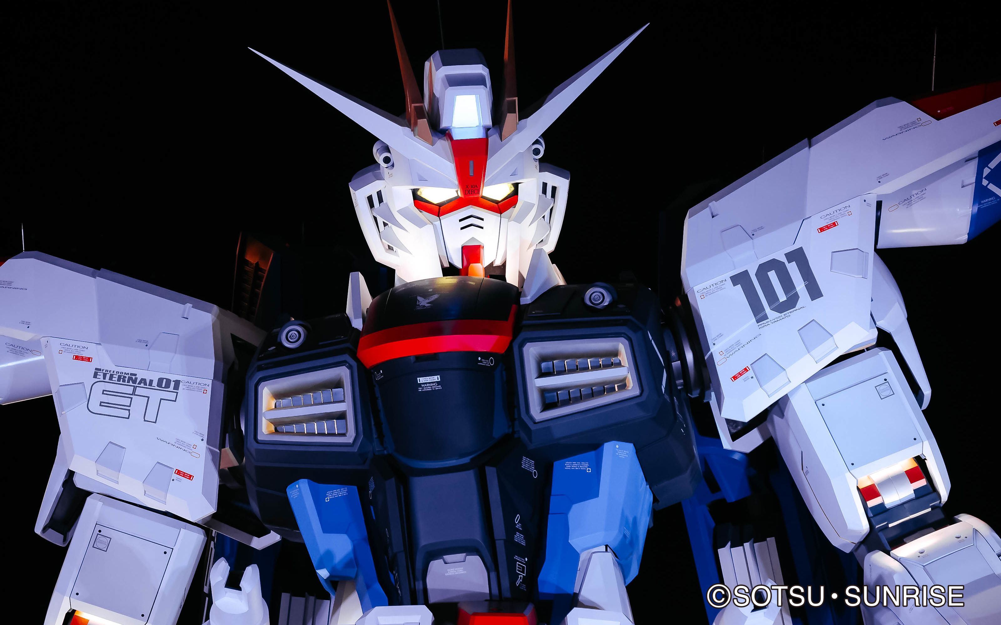 自由高达动起来了!