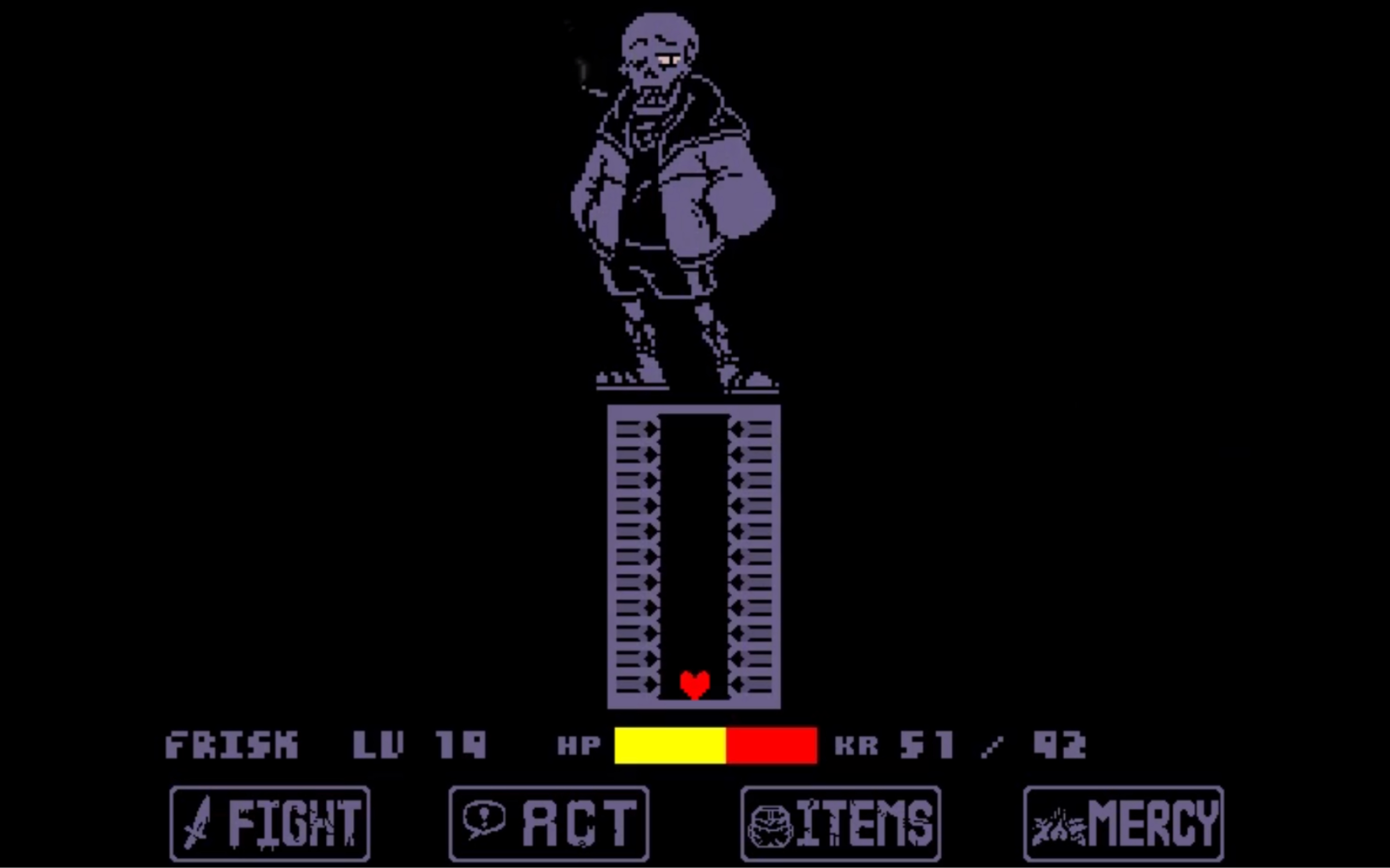 【swapfell】papyrus审判战 demo 通关