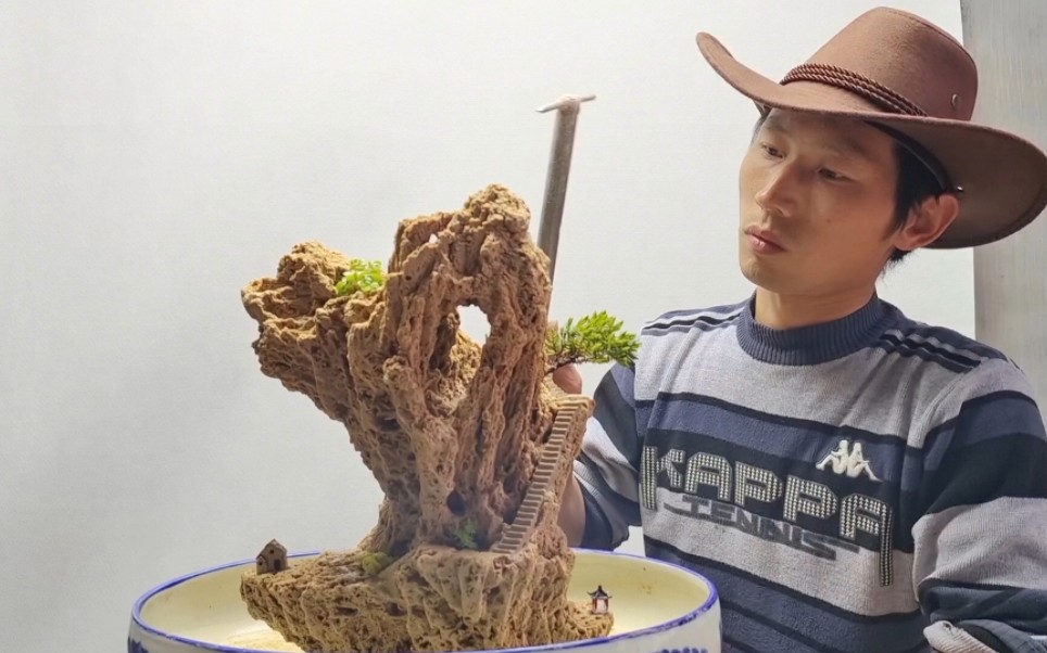 用心雕刻好每一块吸水石,把最美的一面展现给大家