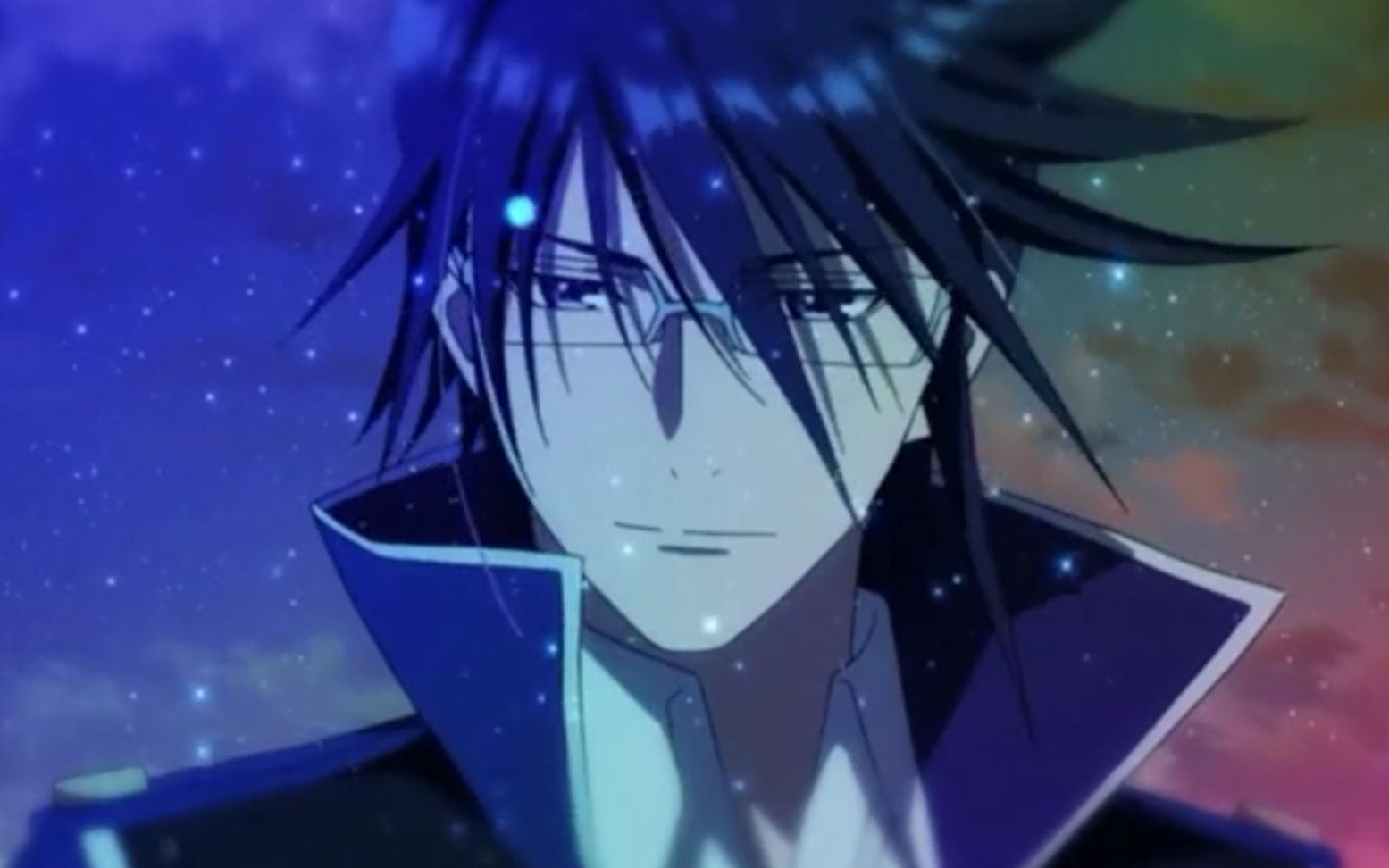 青之王宗像礼司挺身护住赤之王