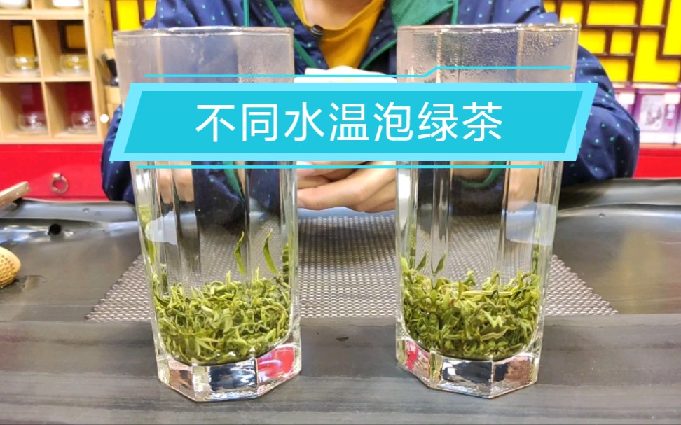 不同水温冲泡明前绿茶有何区别?沸水能泡绿茶么哔哩哔哩bilibili