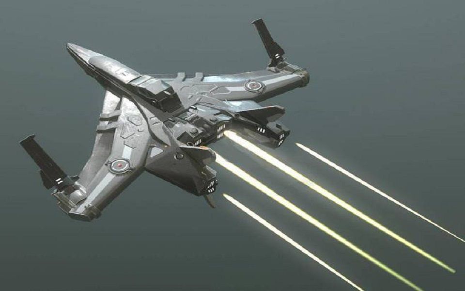 高科技次世代飞机建模