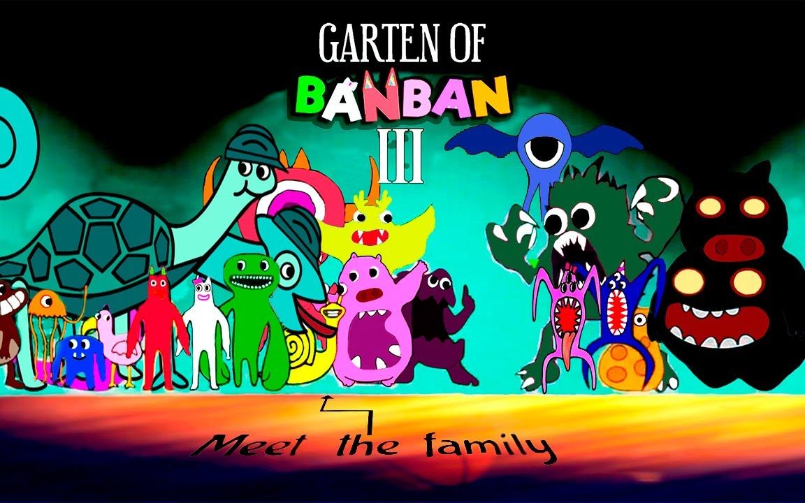 [图]Garten of Banban 4 - Meeting New Monsters Full Gameplay