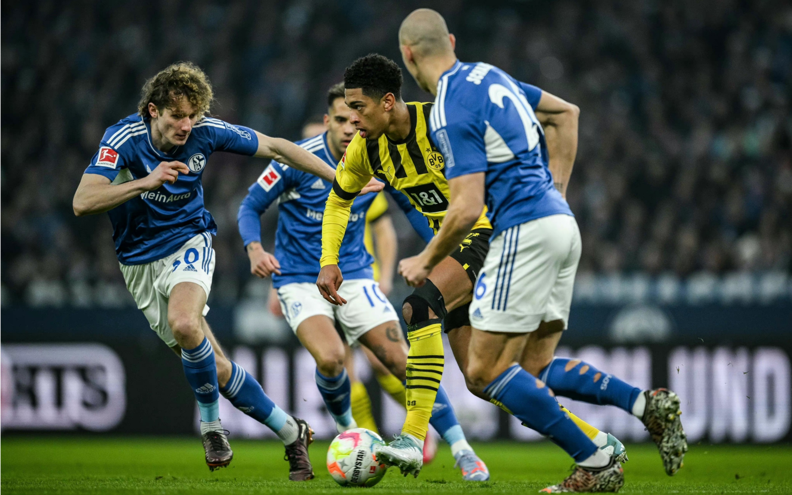 【德甲】第24轮|沙尔克04vs多特蒙德 全场集锦