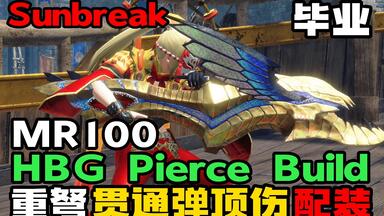 MHR Sunbreak | 重弩火水冰电通用贯通属性弹| 无伏魔完美高伤无需神护