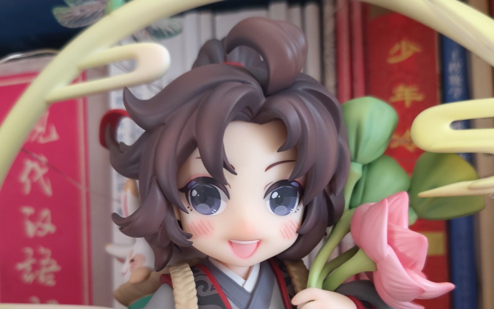 魔道祖师动画周边魏无羡手办模型幼年gsas官方正版手办开箱展示