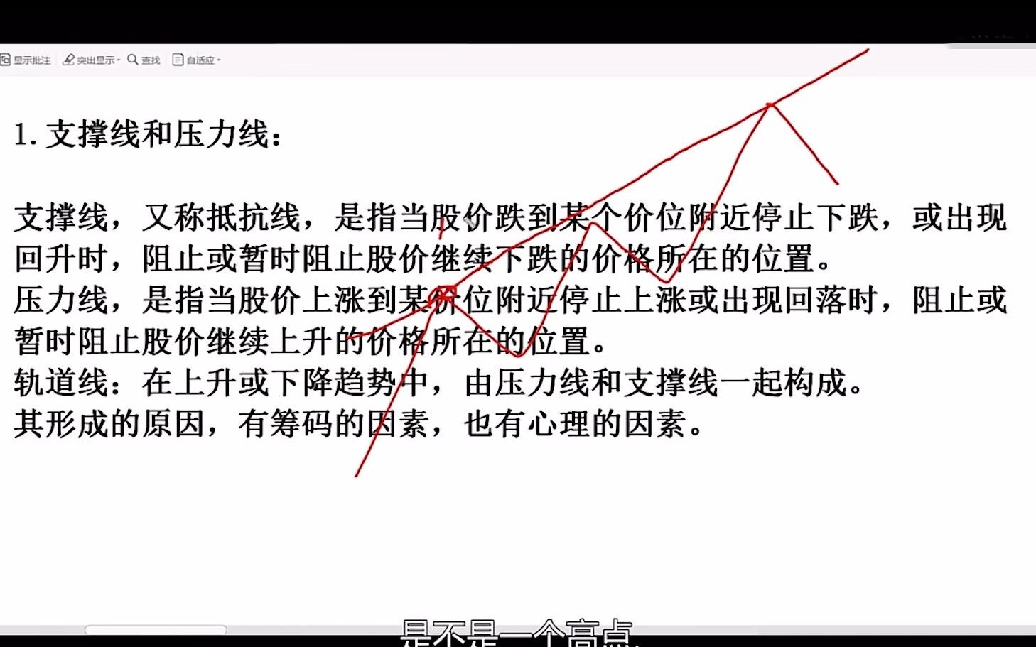 压力线 支撑线和分割线的画法,投资者必须掌握的技能哔哩哔哩bilibili