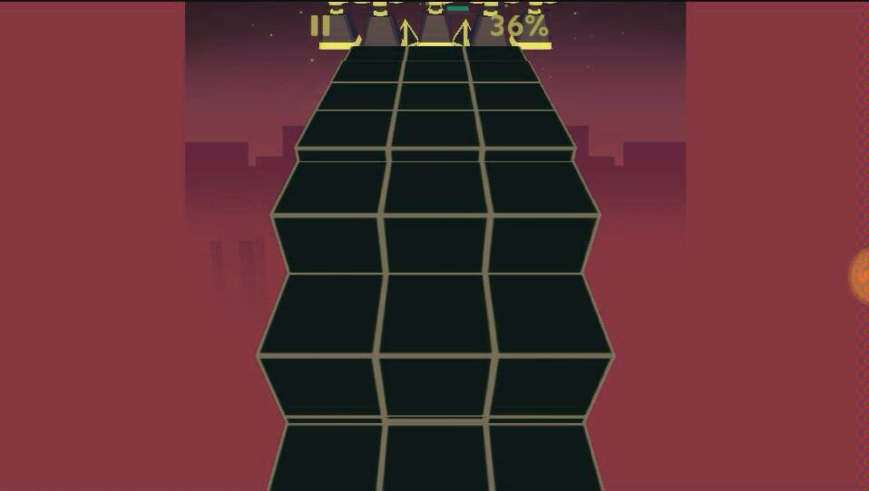 滚动的天空电子迷宫3743特技点演示