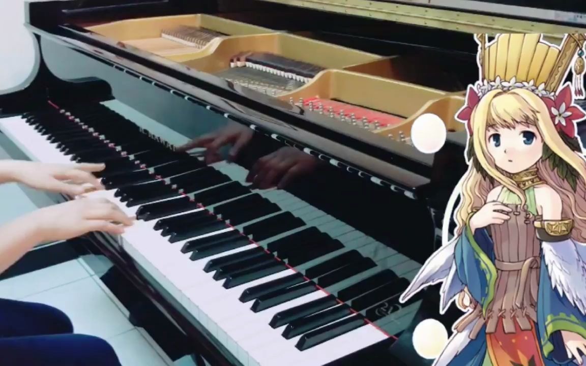 [图]Rus Piano魔力寶貝 Cross Gate 天界騎士與星詠歌姬 天界の騎士と星詠の歌姬Piano Cove