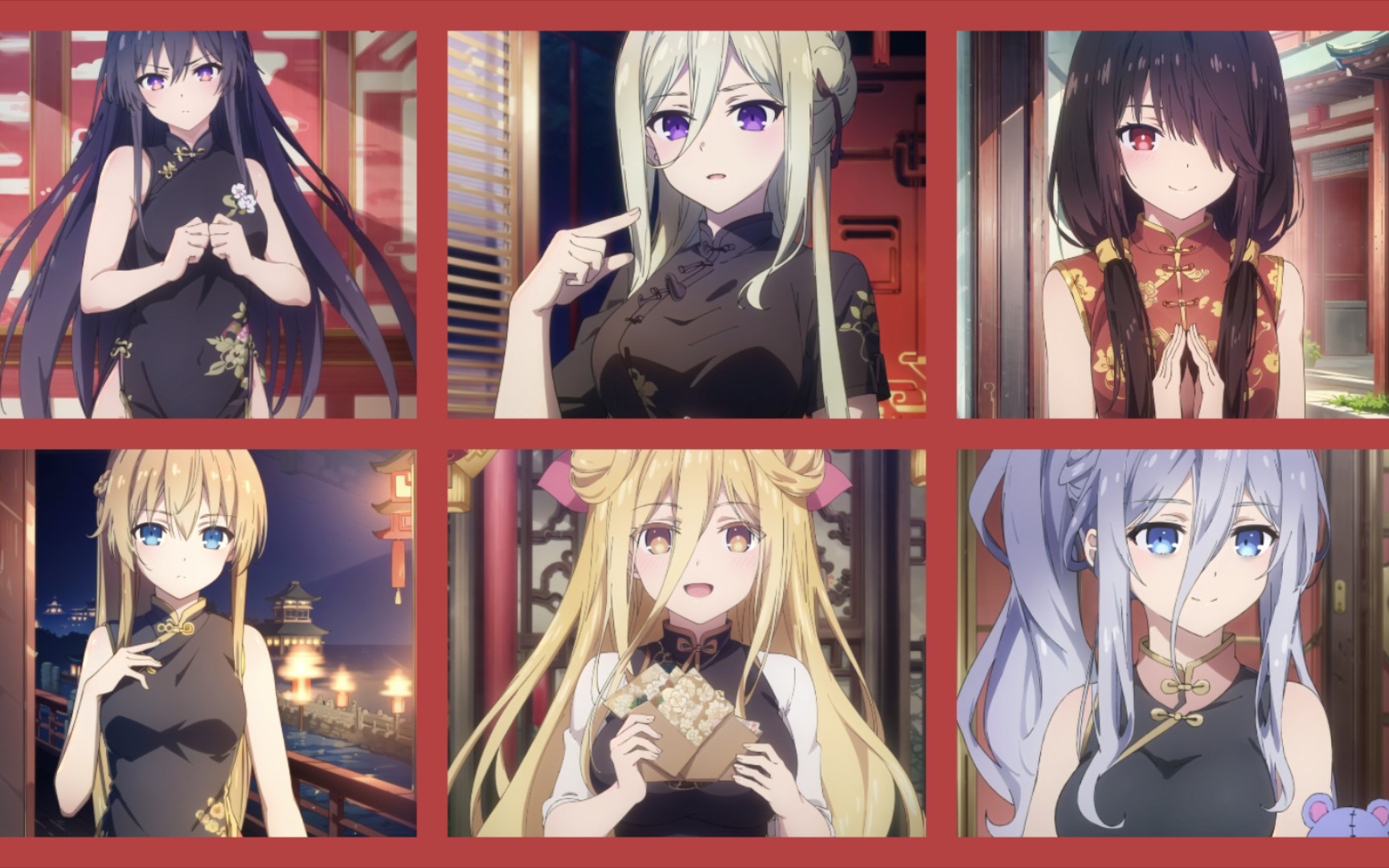 【约会大作战】旗袍的貌似也不错!99