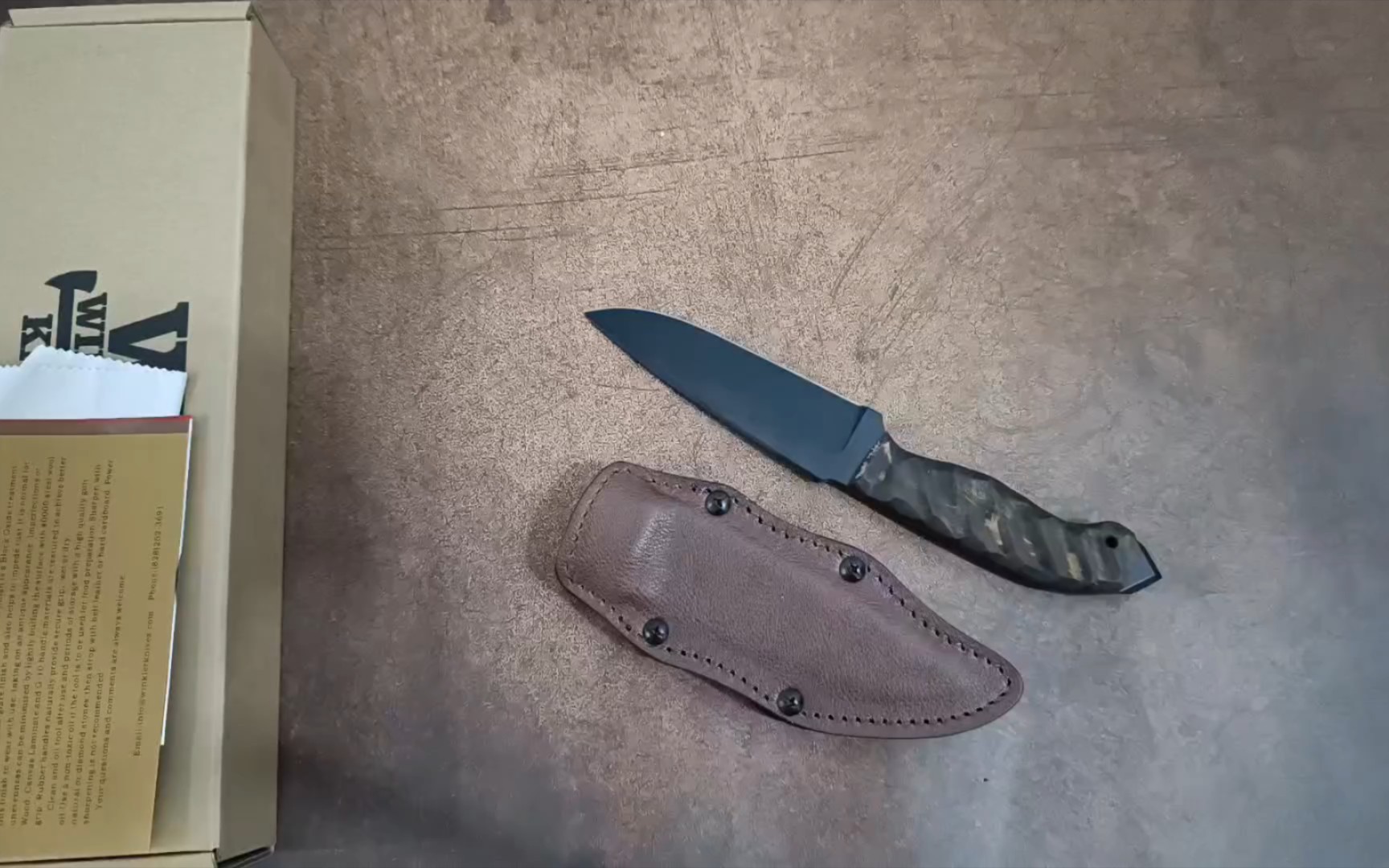 姜版——温克勒-美军海豹特种部队专用刀