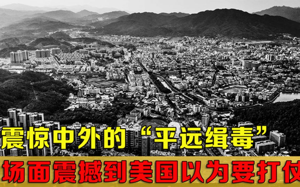 1992年平远缉毒有多震撼三省武警荷枪实弹美国以为要开战