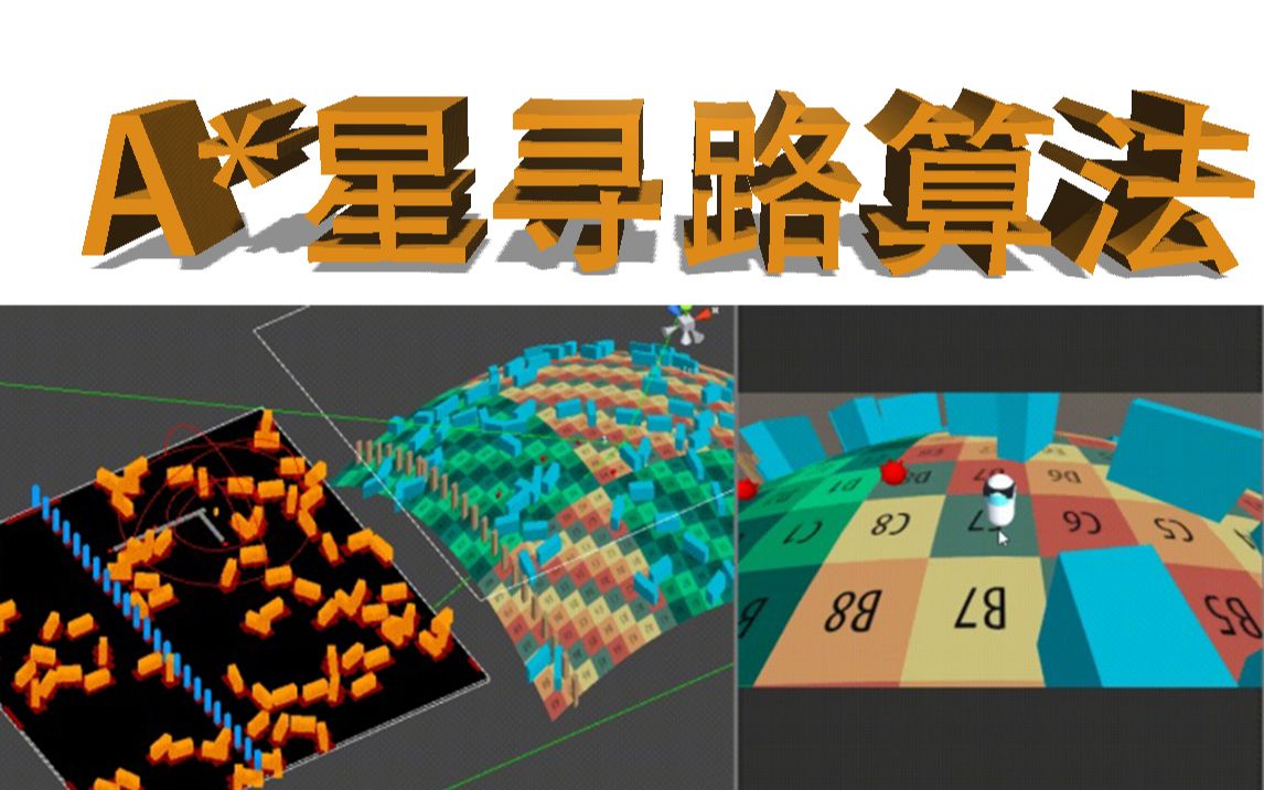 【C/C++知识教程】A*寻路算法详解,启发式搜索,人工智能算法雏形,游戏开发必学!哔哩哔哩bilibili