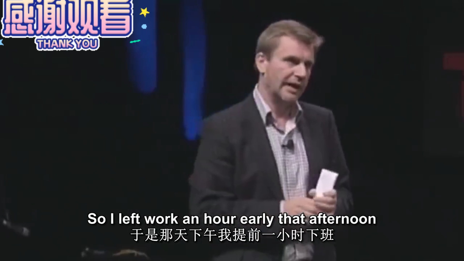 【TED演讲】:如何实现工作与生活的平衡?讲者简介: Nigel Marsh哔哩哔哩bilibili