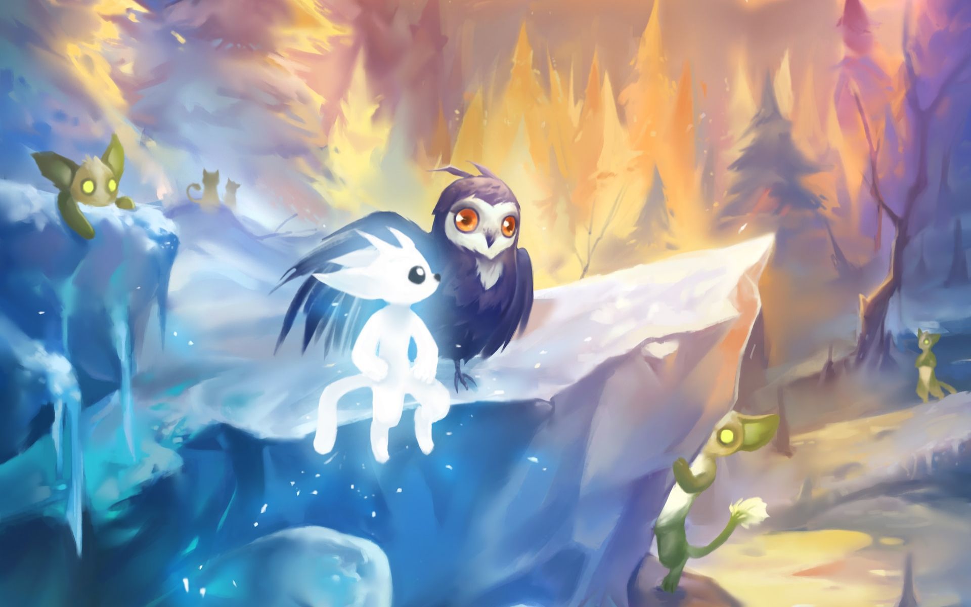 奥日与萤火意志全技能演示