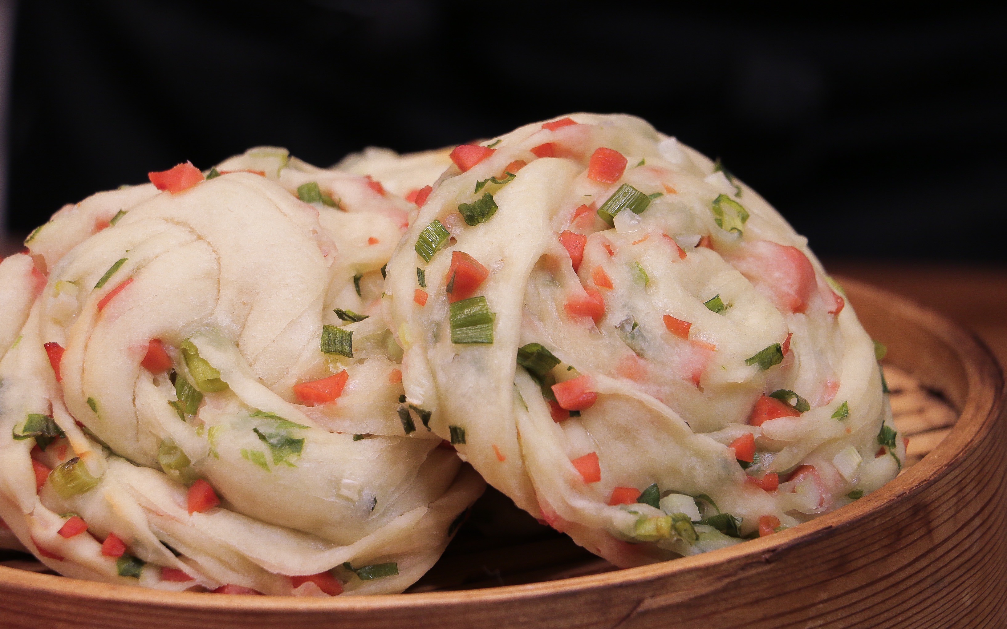 花卷儿这样做太香了咸香松软小朋友们特喜欢