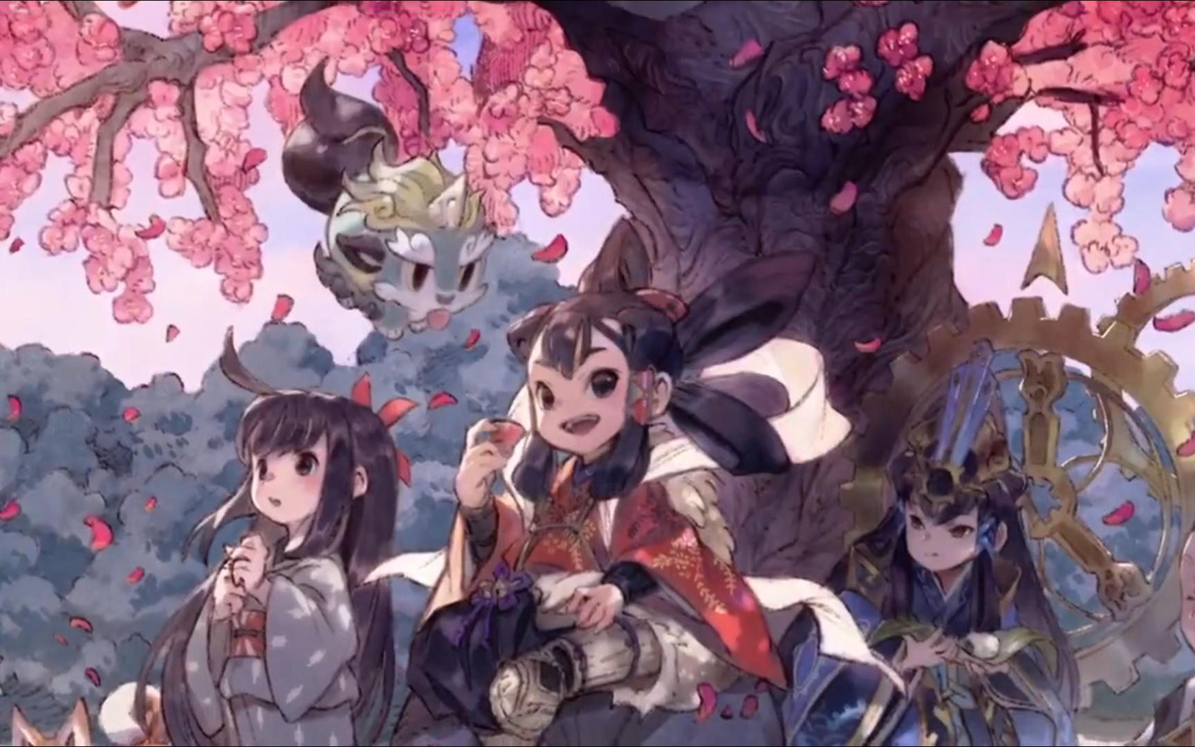 《天穗之咲稻姬 🌾》艺术书封面图绘制过程 🌸
