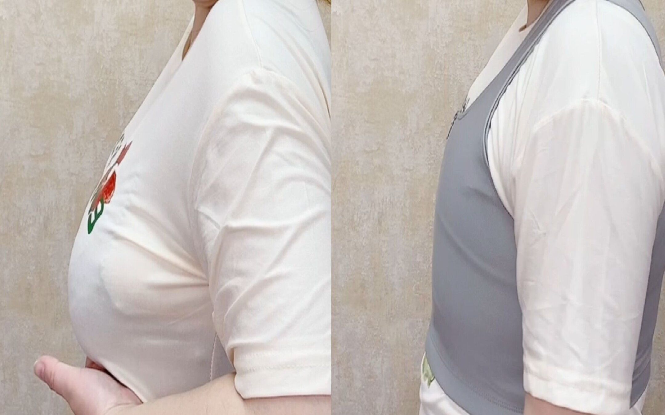 大胸穿衣臃肿显胖