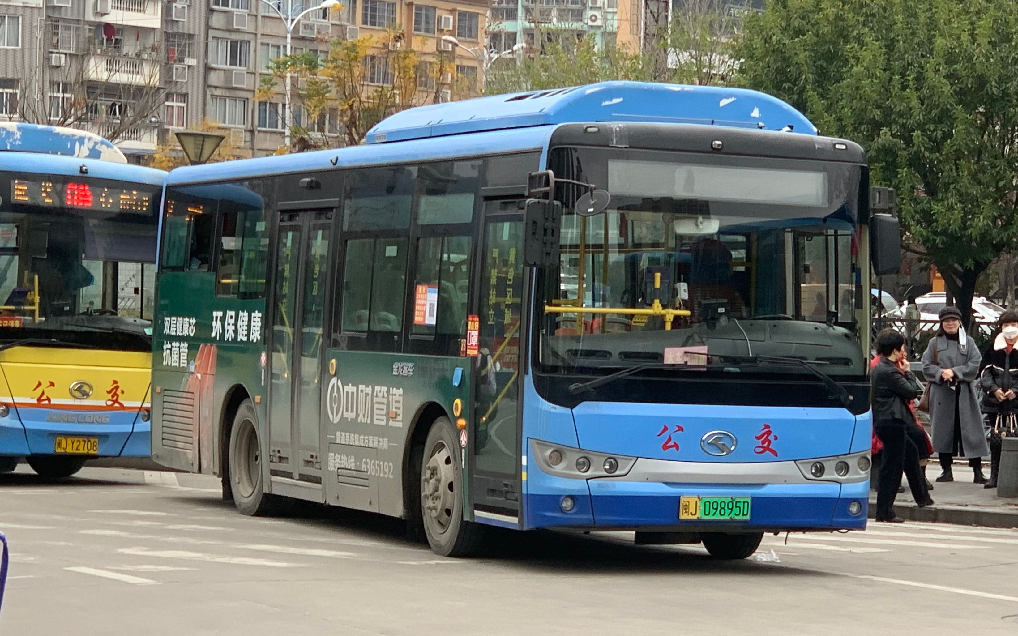 27)福安公交6路下行(长汀→市行政服务中心)前方展望pov