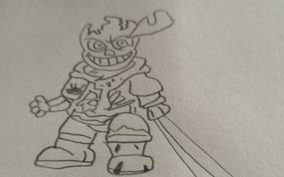 手绘传说之下sans