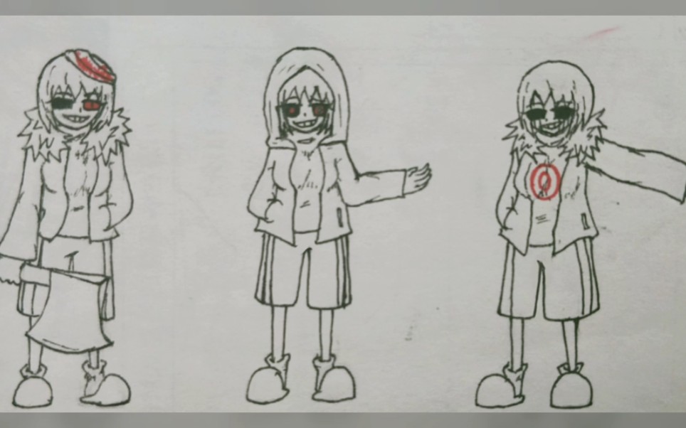 日常画点骷髅(有娘化!