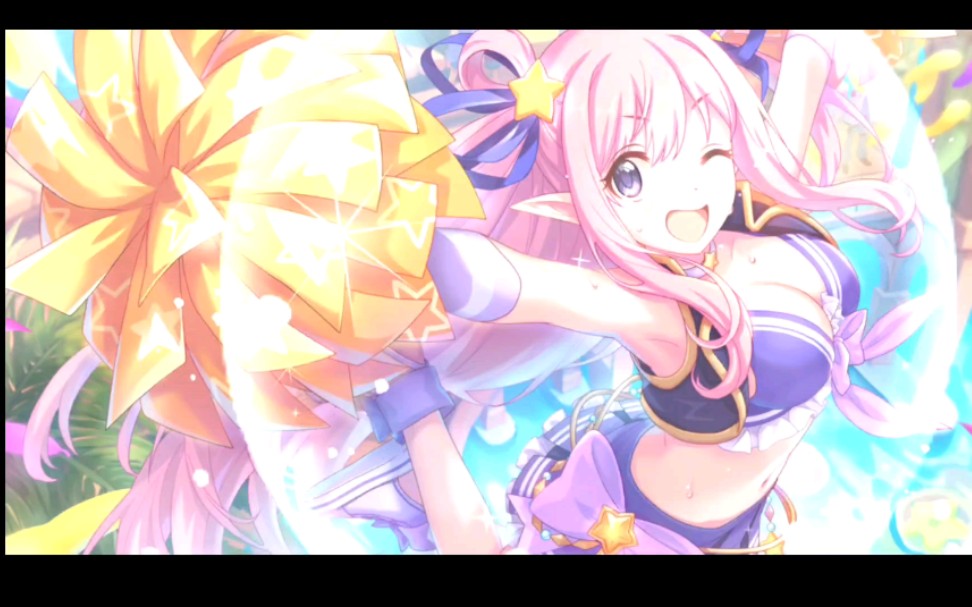 [公主连接游戏记]泳装初音卡池摸鱼