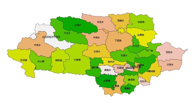 重庆巫溪县街道乡镇行政区划地图