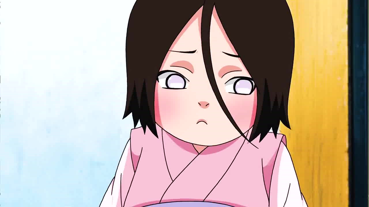 火影忍者:小时候到花火真可爱的多肉少女