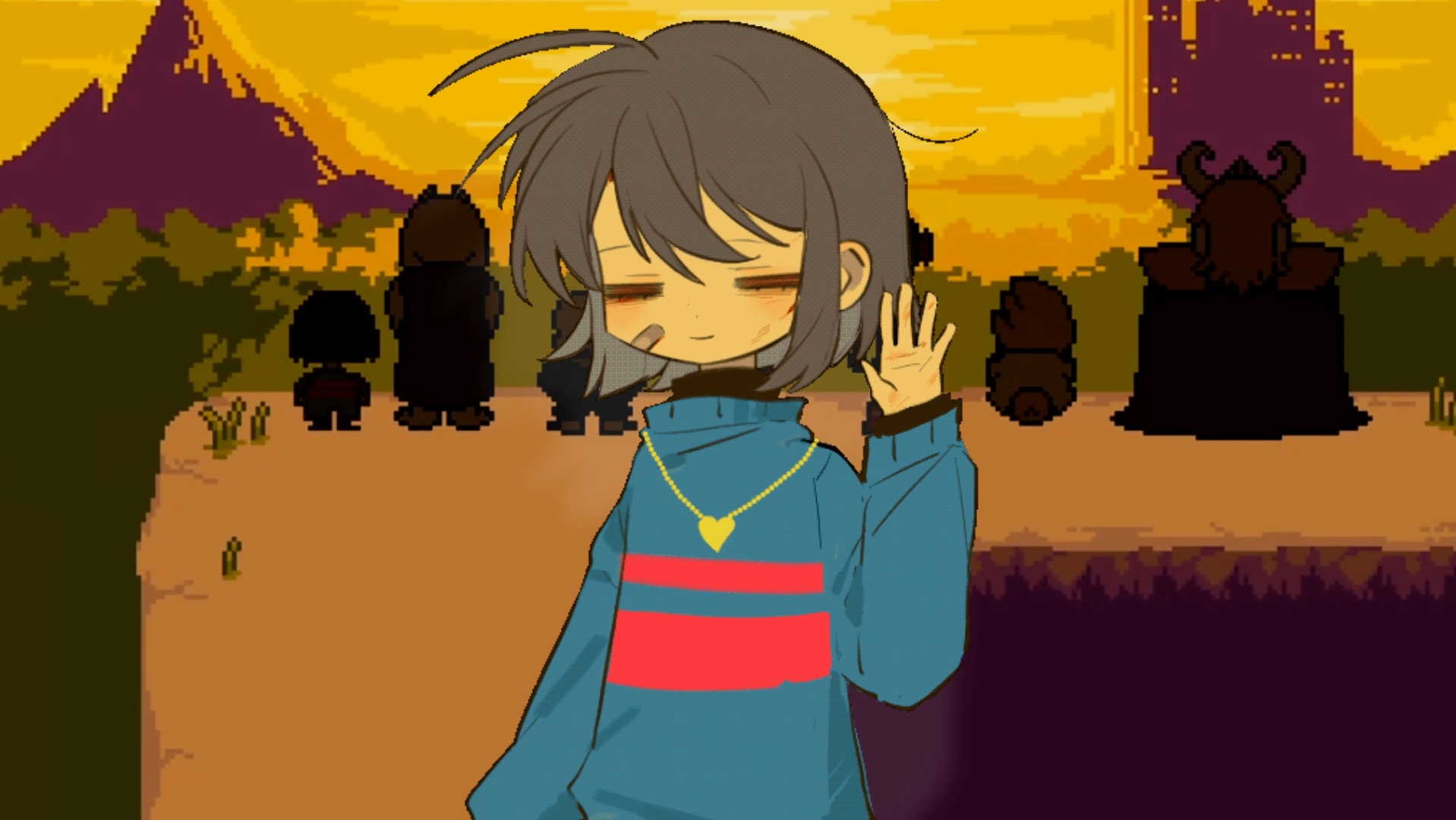 【undertale/人类组】死别