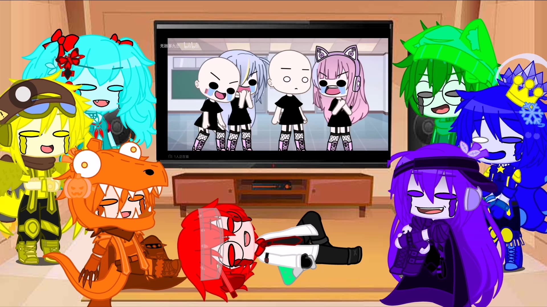 加查俱乐部彩虹朋友反应视频(10)