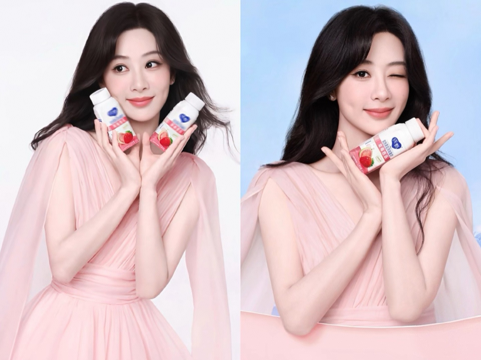 杨紫×纯甄代言最新美照❤原来是在青海拍摄的物料!