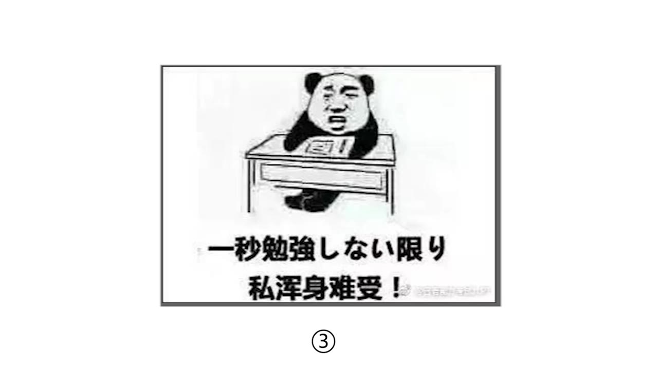 那些流传在网友表情包里的,伪日语表情包,居然如此沙雕?