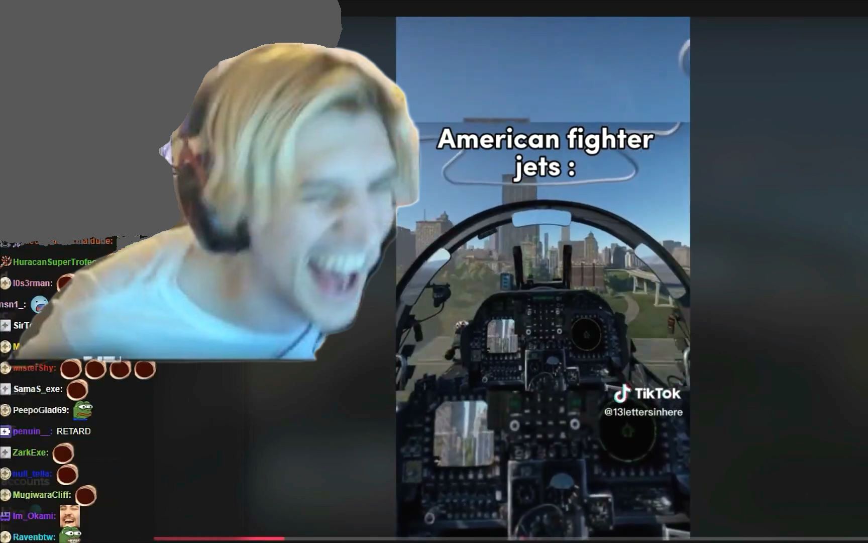 xqc再次笑岔飞机降落retard梗