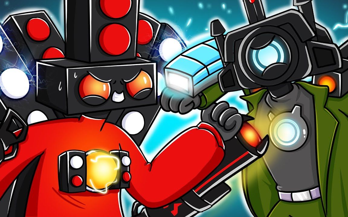 titan cameraman becomes evil!_ skibidi toilet 2d animation