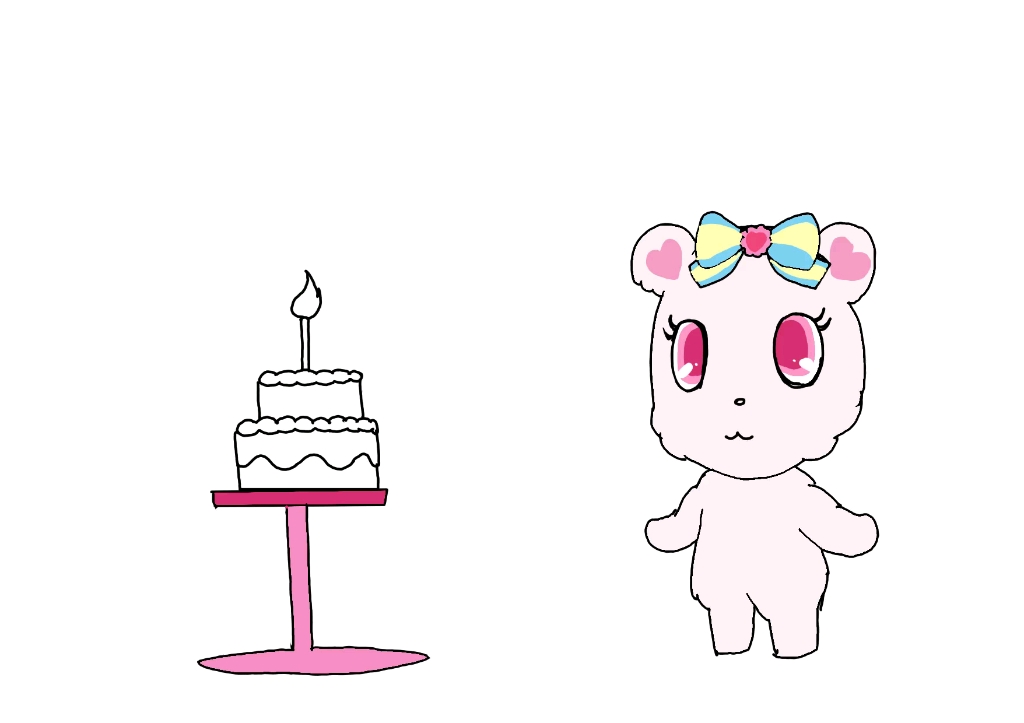 祝宝石宠物罗莎生日快乐