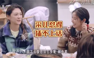 Download Video: 应采儿被林心如怼得插不上话！哈哈哈采儿居然也有吵架输时候！！