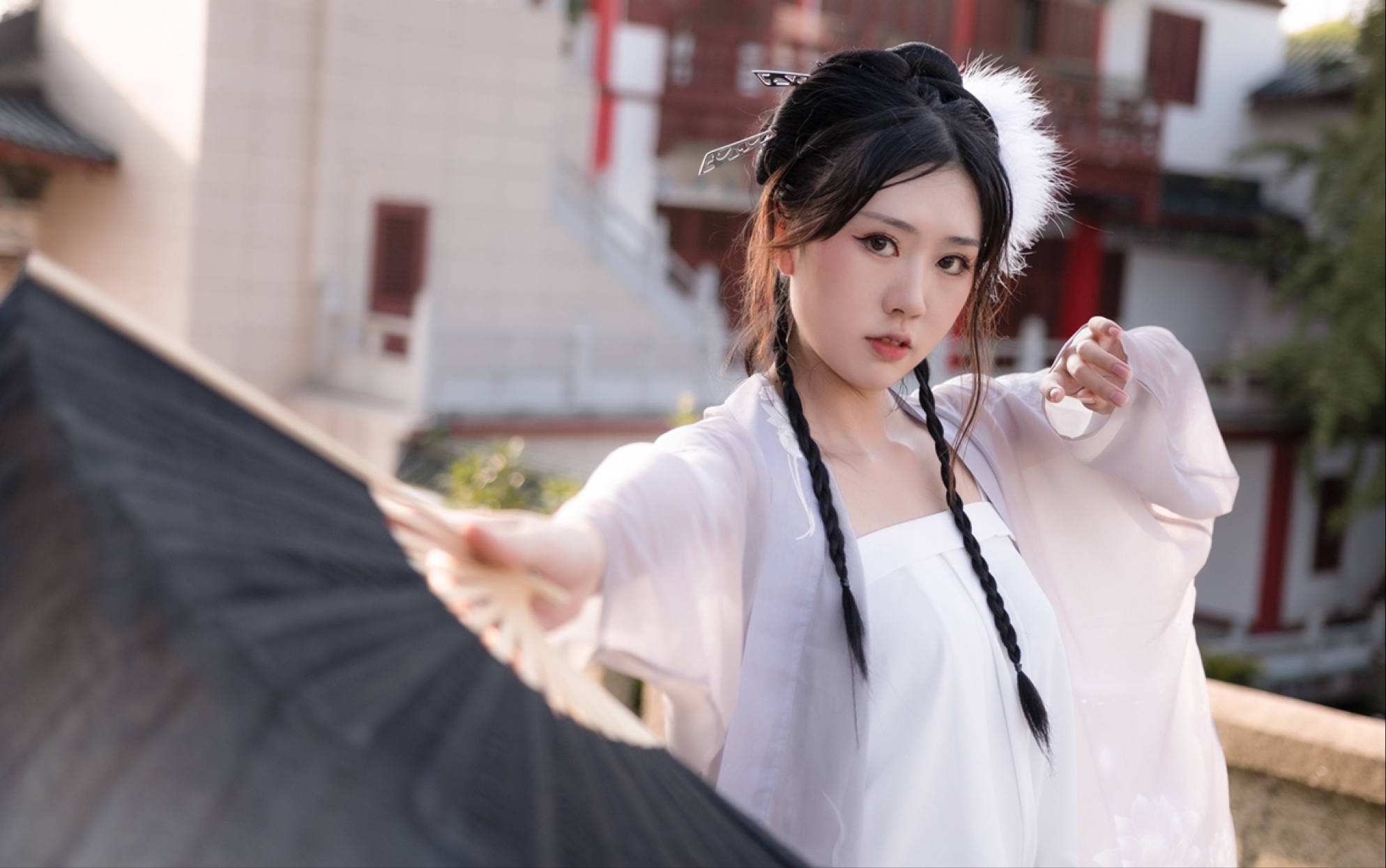 【风倾染】人间惊鸿客—仙气国风扇舞 零基础翻跳_哔哩哔哩_bilibili