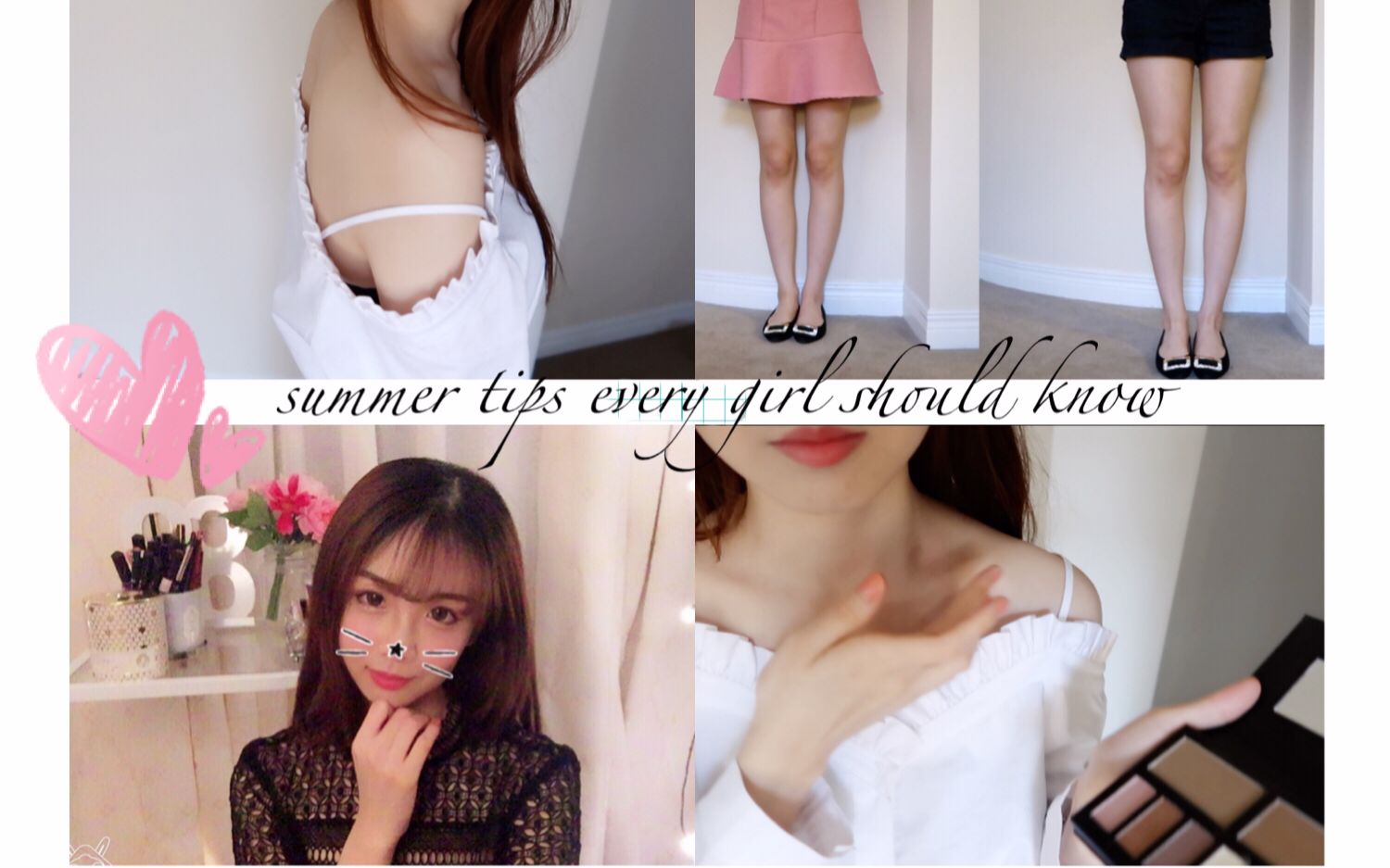 夏天穿衣+搭配技巧| summer tips | 怎么显瘦|(^𐷞)【Abby】哔哩哔哩bilibili