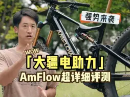 Tải video: 「大疆电助力」AmFlow超详细评测，电助力山地车的搅局者强势来袭