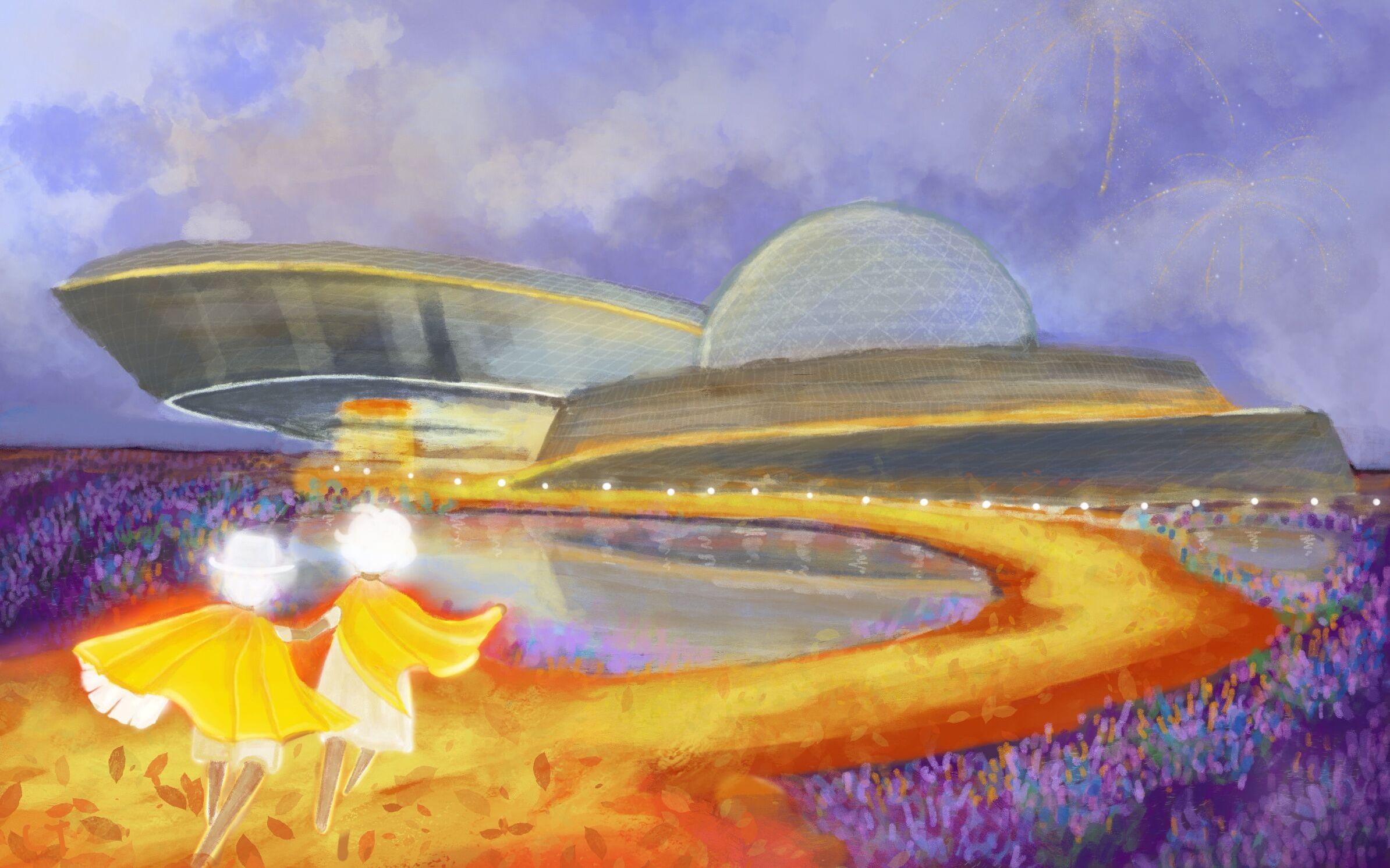 [ipad绘画]上海天文馆_哔哩哔哩_bilibili