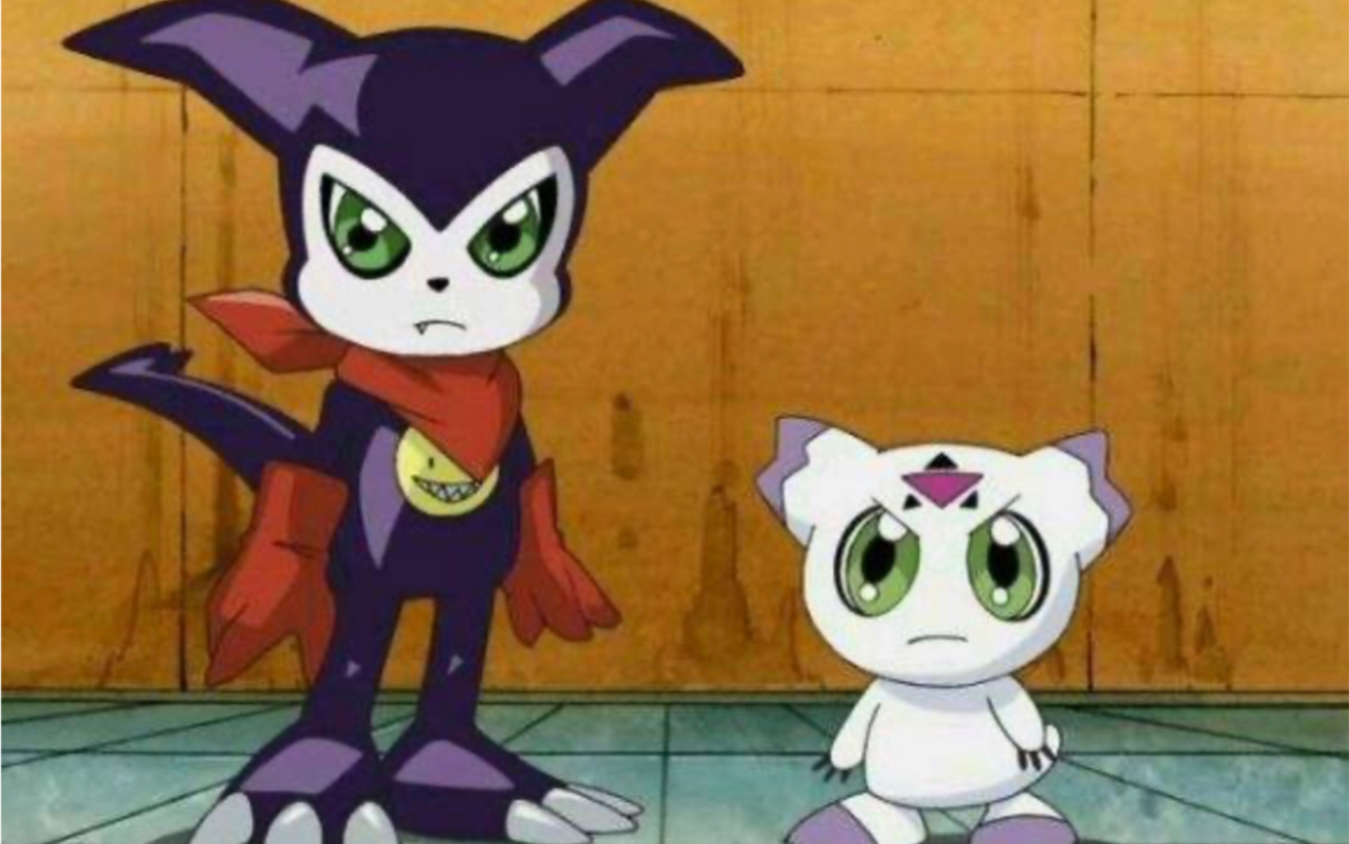 合作配音数码宝贝之小妖兽和古乐兽救树莉