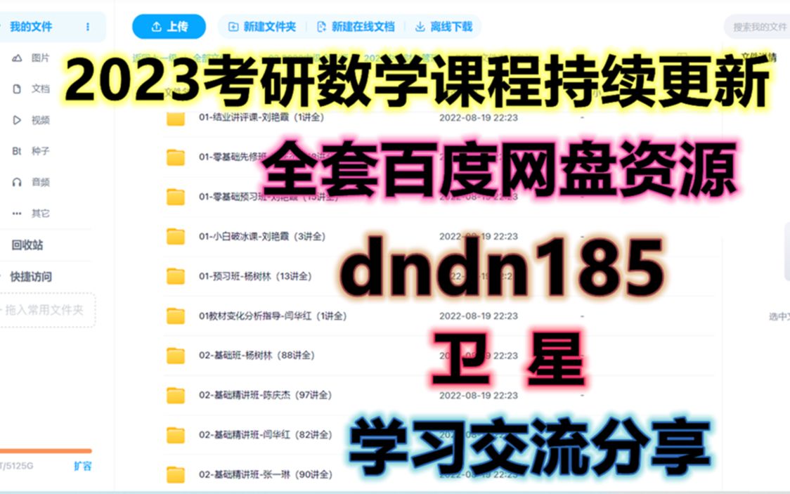 [图]考研数学小侯七2023线性代数