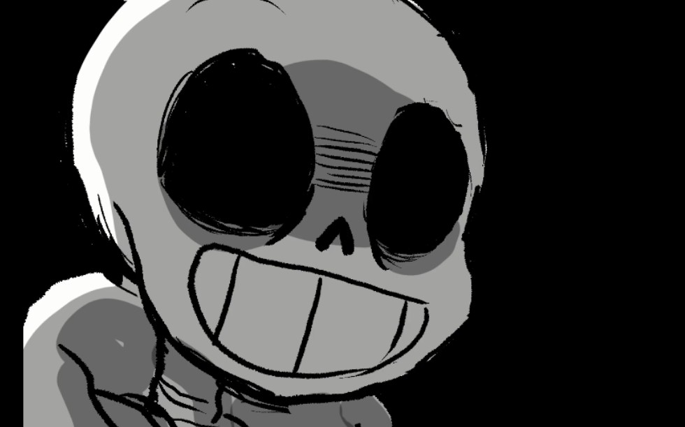 传说之下动画sans他没事