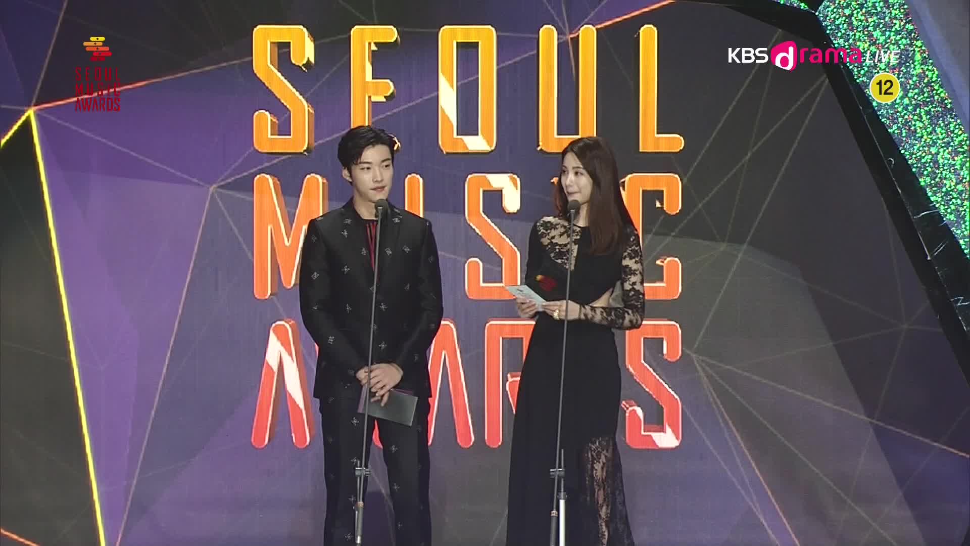 MAMAMOO 本赏 190115 KBS drama SEOUL MUSIC AWARDS哔哩哔哩bilibili