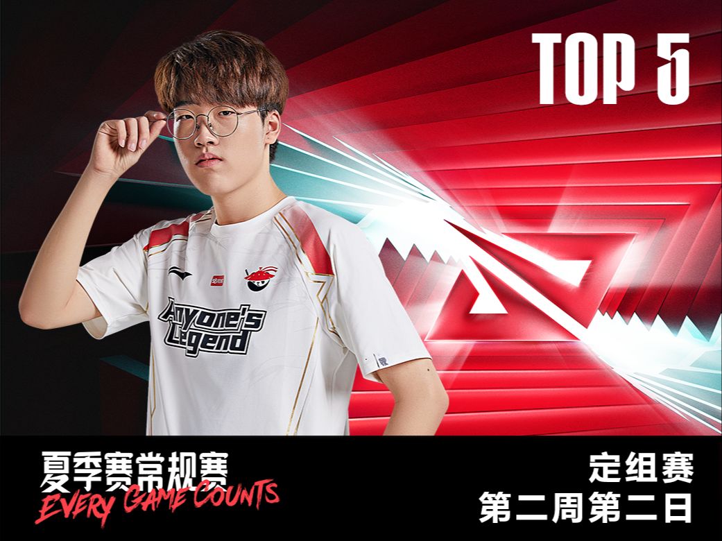 2024LPL夏季赛W2D2每日TOP5:Kael天顶之刃日蚀定敌身英雄联盟