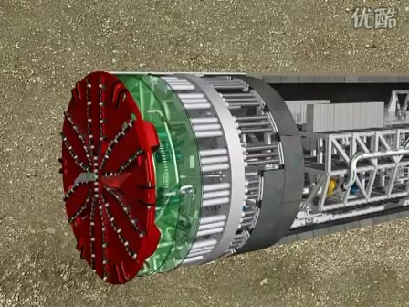 [图]26、隧道.盾构法施工动画