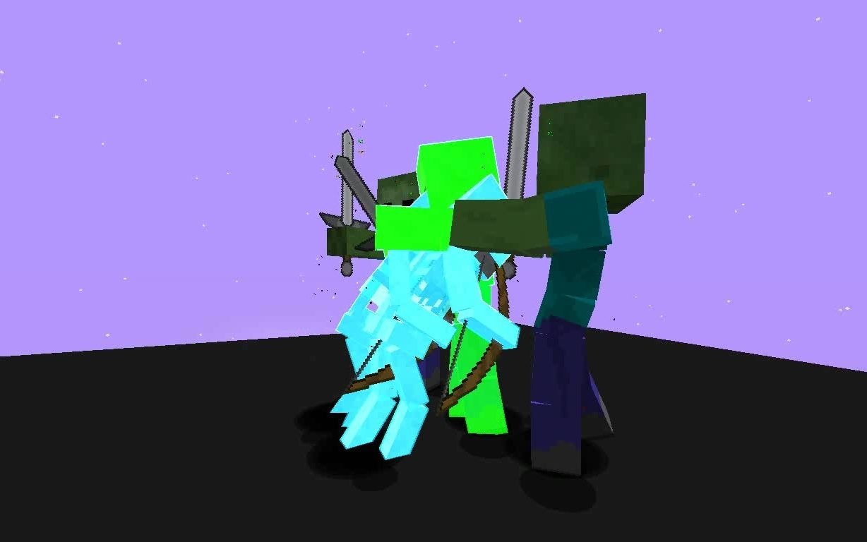 0493僵尸泰坦vs3骷髅泰坦