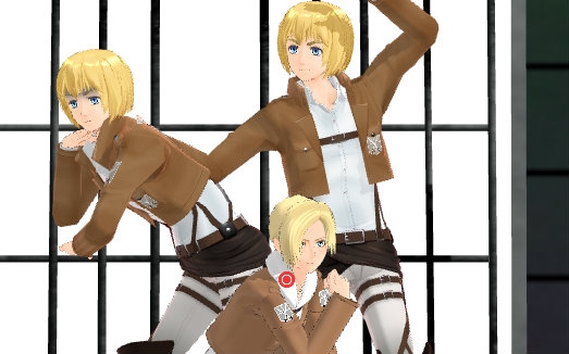 【进击的mmd】阿明x阿尼的虎视眈眈